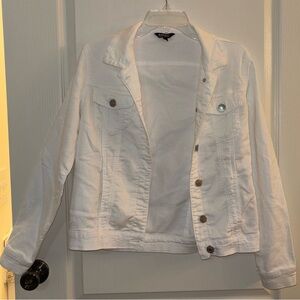 Buffalo David Bitton White Denim Jacket